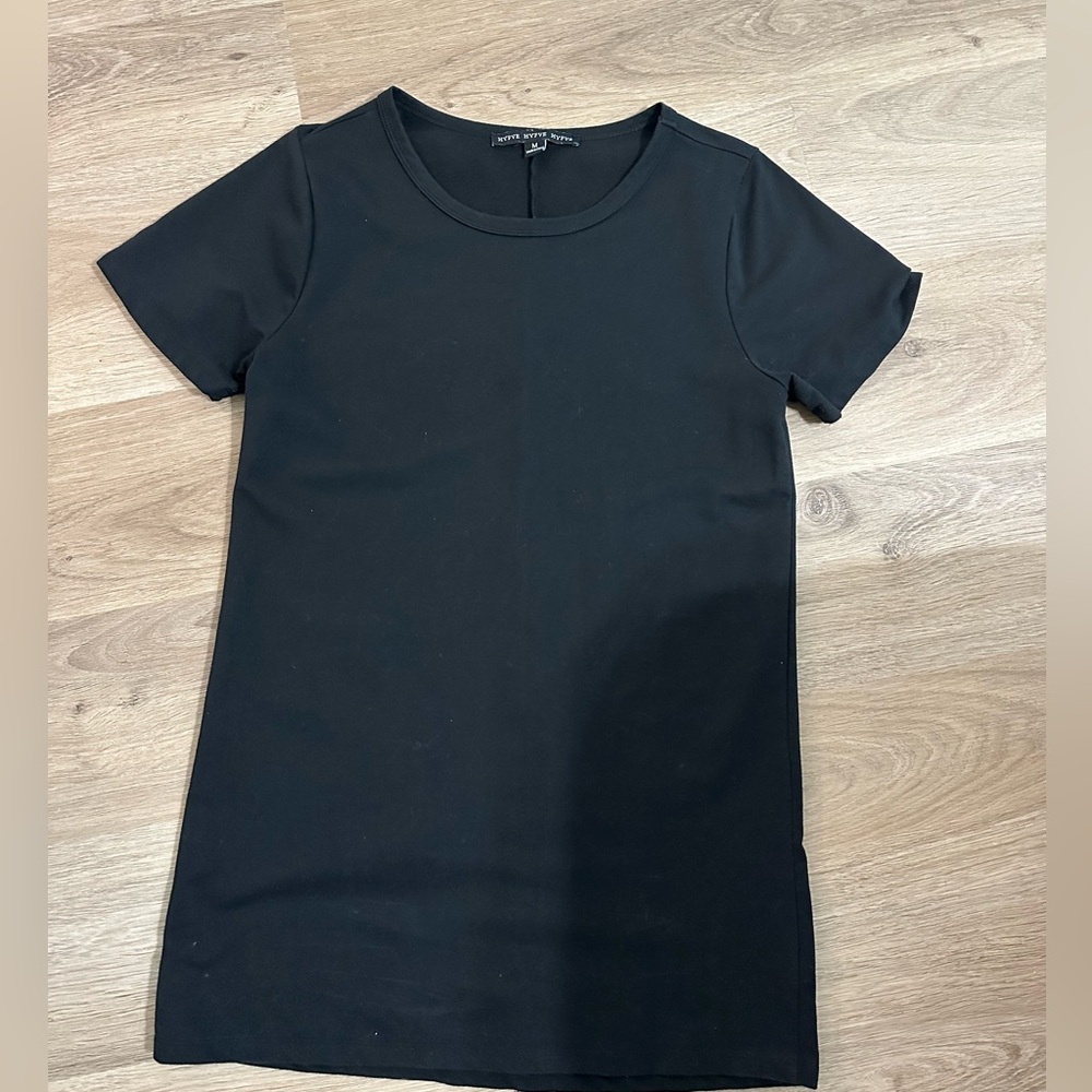 Hyfve size medium t shirt dress black